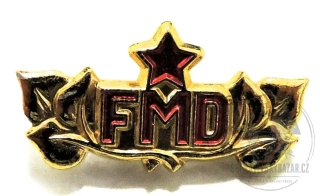 Odznak na nárameníky - FMD - Federální ministerstvo dopravy