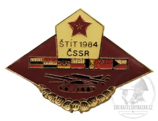 Odznak ČSLA cvičení Štít 1984